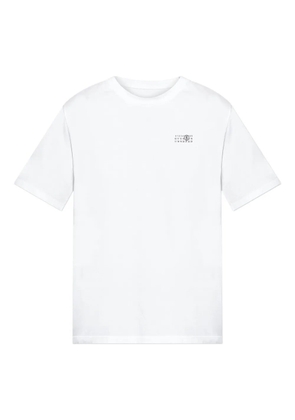 MM6 Maison Margiela number-print cotton T-shirt - White