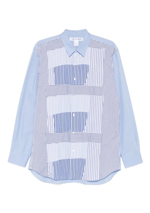Comme Des Garçons Shirt striped long-sleeve shirt - Blue