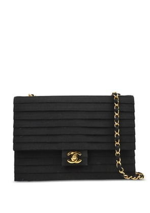 CHANEL Pre-Owned 1990 flap chain shoulder bag - Black
