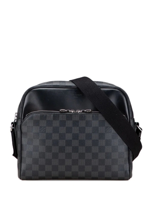 Louis Vuitton Pre-Owned 2018 Damier Graphite Dayton Reporter PM crossbody bag - Black