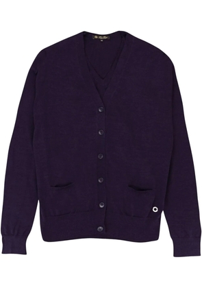 Loro Piana V-neck cashmere cardigan - Purple