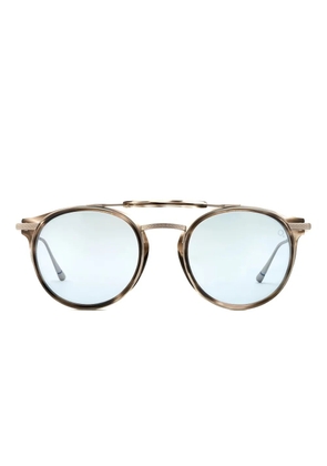 Etnia Barcelona Sea Pointed round-frame sunglasses - Brown