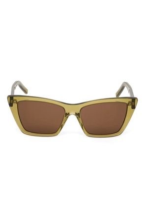 Saint Laurent Eyewear cat-eye sunglasses - Green