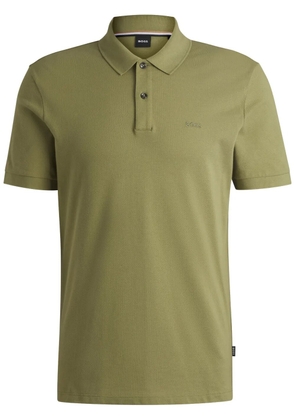 BOSS cotton polo shirt - Green