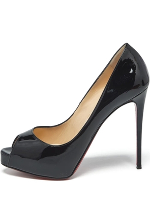Christian Louboutin Pre-Owned Very Privé peep-toe pumps - Black