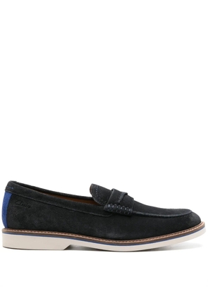 Clarks Atticus LTSlip suede loafers - Blue