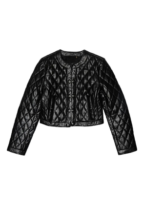R13 quilted leather jacket - Black