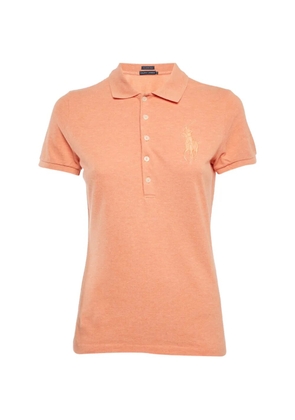 Polo Ralph Lauren Vintage logo-embroidered short-sleeve polo top - Orange