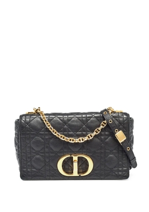 Christian Dior Pre-Owned Cannage Caro shoulder bag - Black