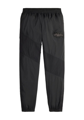 Polo Ralph Lauren panelled embroidered trousers - Black