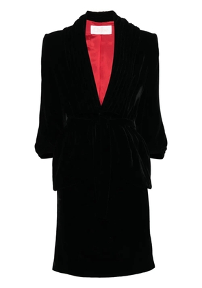 Chloé Pre-Owned 1990s velvet suit - Black