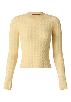 Altuzarra cable-knit sweater - Yellow