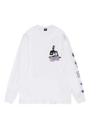 Stüssy Buddha long-sleeve T-shirt - White
