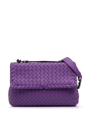 Bottega Veneta Pre-Owned 2012-2024 Small Nappa Intrecciato Olimpia shoulder bag - Purple