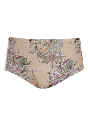Amir Slama floral-print swim briefs - Neutrals