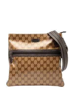 Gucci Pre-Owned 2000-2015 GG Crystal crossbody bag - Brown