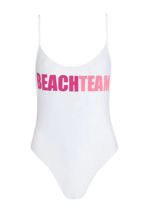 Amir Slama Beach Team swimsuit - White