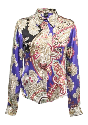 Just Cavalli Vintage pre-owned paisley-print shirt - Purple