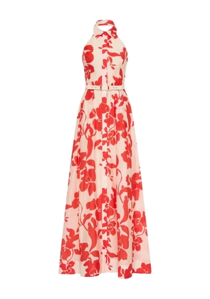 Rebecca Vallance Artemisa floral-print maxi dress - Neutrals