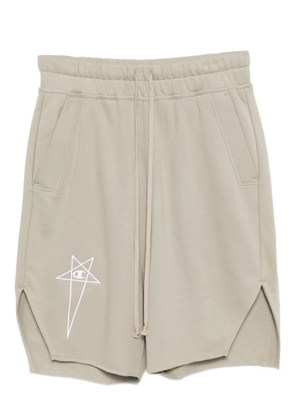 Rick Owens X Champion elasticated waistband shorts - Neutrals