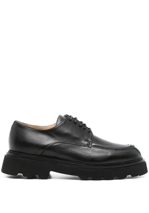 Doucal's leather loafers - Black