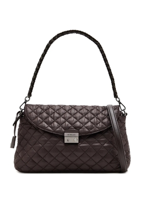 Mz Wallace Crosby Lock shoulder bag - Brown