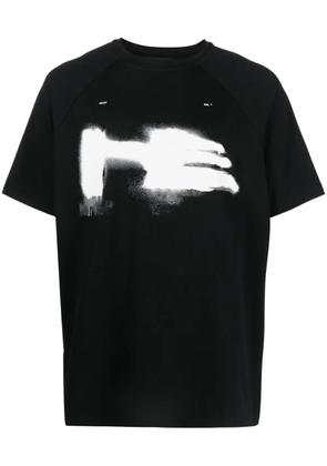 HELIOT EMIL logo-print cotton T-shirt - Black