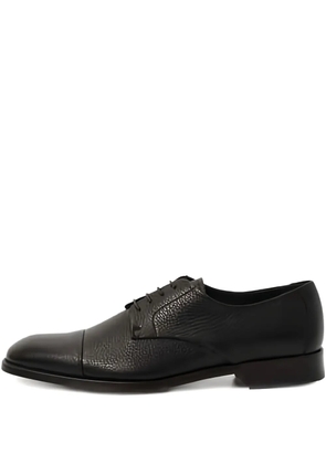 Canali lace-up leather shoes - Black
