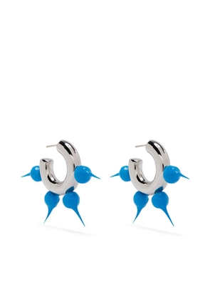 Sunnei spike hoop earrings - Silver