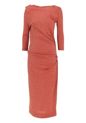 Vivienne Westwood Pre-Owned 2019-2020 lurex dress - Orange