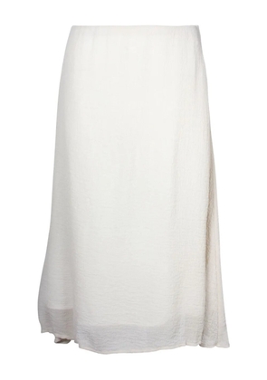 Mansur Gavriel textured midi skirt - White