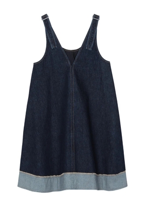 3.1 Phillip Lim tie-strap denim dress - Blue