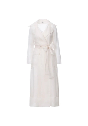 LITA COUTURE Clair belted maxi dress - White