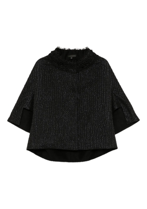 SHIATZY CHEN lace-trim jacket - Black