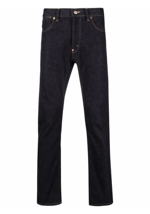 Junya Watanabe MAN mid-rise straight-leg jeans - Blue