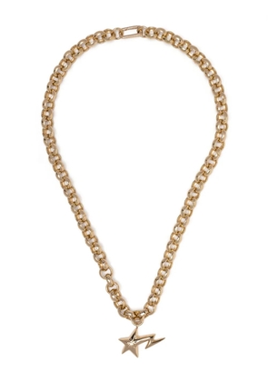 A BATHING APE® logo-pendant necklace - Gold