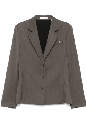 Helmut Lang Combo suit shirt - Brown