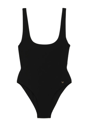 Kiki de Montparnasse lace-up one piece - Black