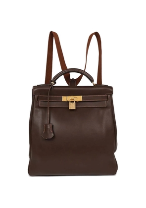 Hermès Pre-Owned 2001 GM Kelly A Dos backpack - Brown