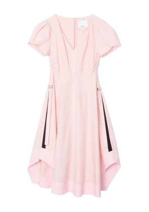 3.1 Phillip Lim puff-sleeve drawstring dress - Pink