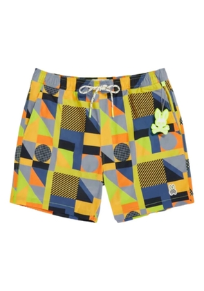Psycho Bunny Henry Deco swim shorts - Blue