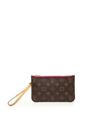 Louis Vuitton Pre-Owned 2015 Monogram Neverfull pouch - Brown