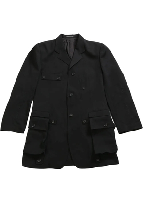 Yohji Yamamoto wool gabardine - Black