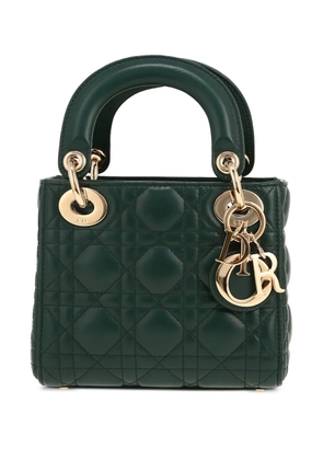 Christian Dior Pre-Owned 2020s Lady Dior mini bag - Green