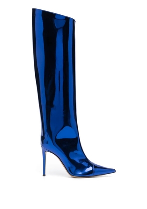 Alexandre Vauthier Alex 100mm knee-high boots - Blue