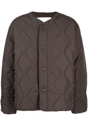 Spoonyard quilted padded shirt jacket - Brown