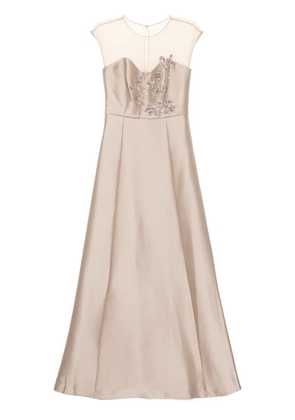 Sachin & Babi Betsy gown dress - Gold