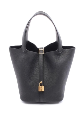 Hermès Pre-Owned 2025 Clemence Picotin Lock 18 handbag - Black