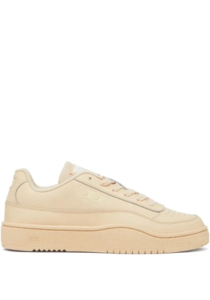 Diesel leather sneakers - Brown