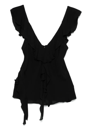 Dorothee Schumacher ruffled top - Black